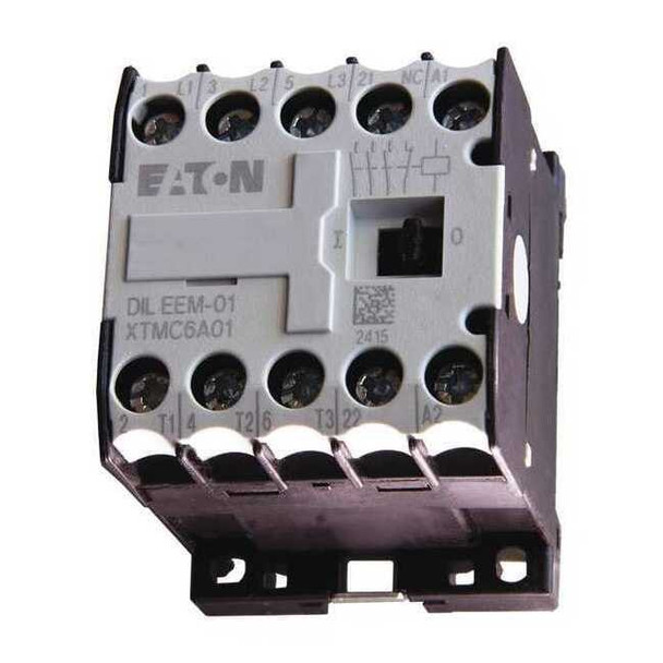 IEC Miniature Magnetic Contactor, 1NC, 120V AC, 3 P, Non-Reversing, Screw