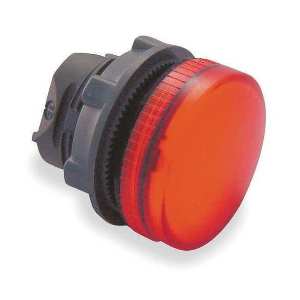 Schneider Electric Pilot Light Head,Red,22mm ZB5AV04
