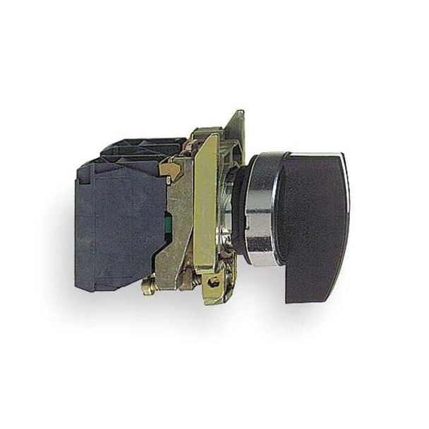 Schneider Electric Non-Illum Selector Switch,Metal,2NO,3P XB4BJ53