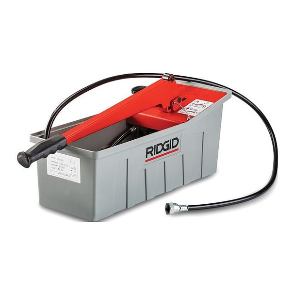 Ridgid Pressure Test Pump,725 psi,1/2in,Plastic 50557