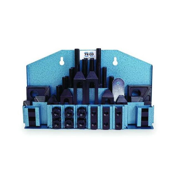 Te-Co Clamping Kit,9/16,1/2-13 Stud,52 Pcs 20401
