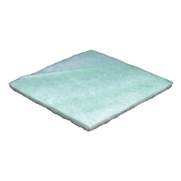 Binks AirFilterPad,20inH,20inW,Polyester,PK25 29-3111
