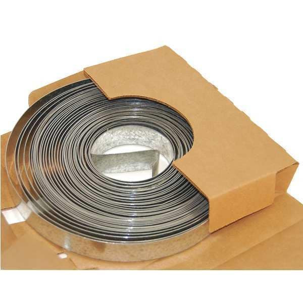 Manufacturer Varies Duct Strapping, Galvanized Steel, 24 GA, 1 in W x DS-241