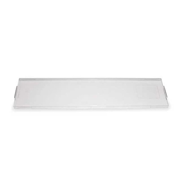 Hubbell Premise Wiring Clear Block Cover,2.30 in W,9.90 in L HPW66MCVR