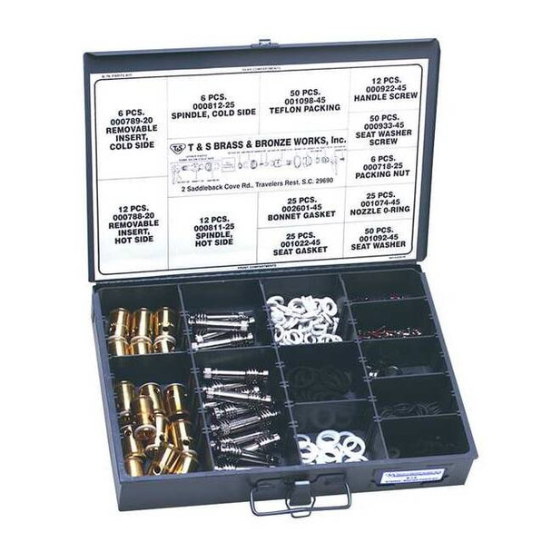 T&s Brass Master Faucets Parts Kit,Fits T&S Brass B-7K