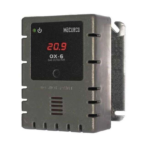 Macurco Detector/Controller,O2,Electrochemical OX-6