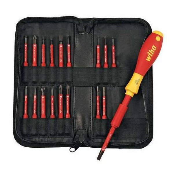 Wiha Insulated Screwdriver Set,19 pcs 28398