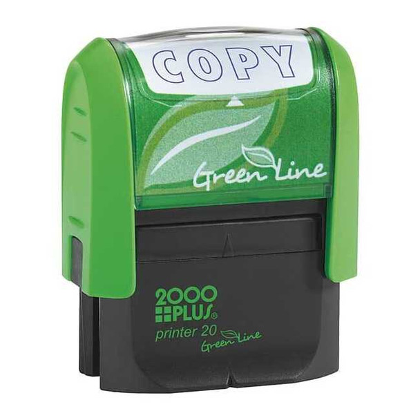 2000 Plus Message Stamp, Copy, 5/16" 035347