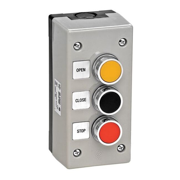 American Garage Door Supply Control Station,3 Buttons,Surface Mount 3BXT