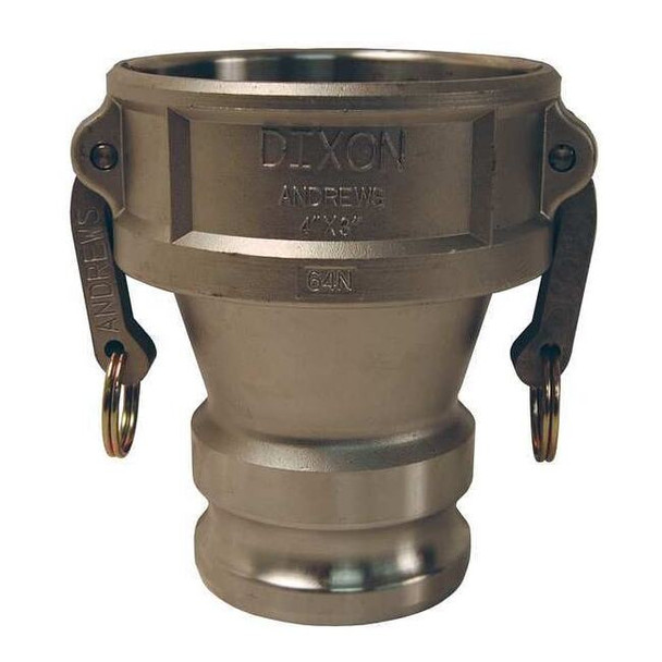 Dixon 3" x 2" SS Cam & Groove Reducing Coupler x Adapter 3020-DA-SS