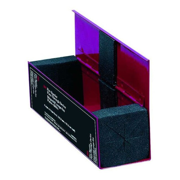 3m Fire Barrier Pass-Thru Device,Red,Square PT4SD