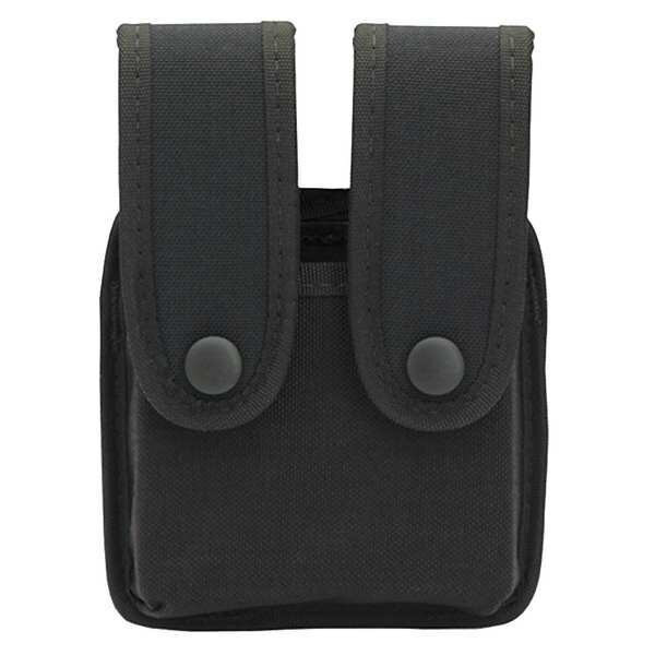 Uncle Mikes Double Magazine Holder,Black 88261