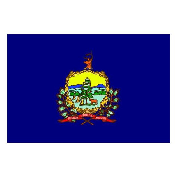 Annin Flagmakers Vermont State Flag,3x5 Ft 145460