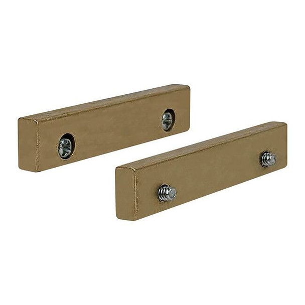 Panavise Replace. Jaws,Brass,Incl. 2 Screws 354