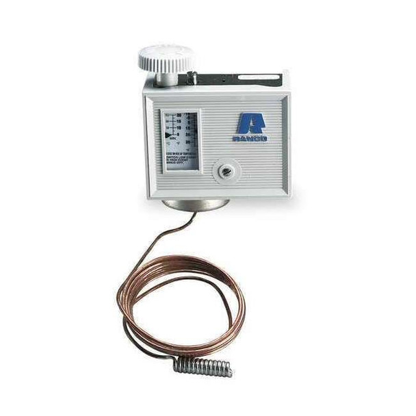Ranco Fridge/Freezer Control, SPST, 25 to 75F O10-1410