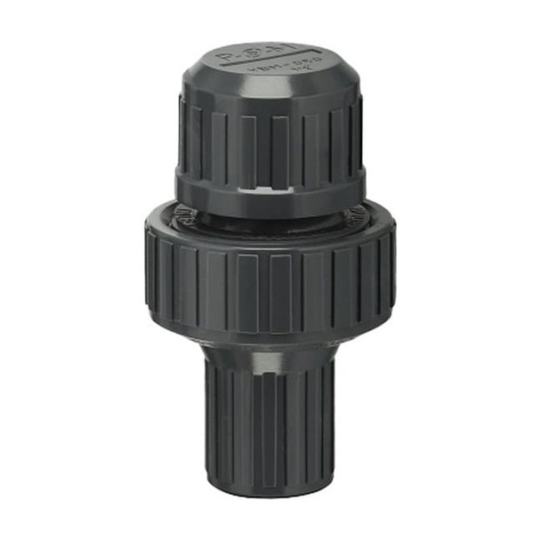 Plast-O-Matic Vacuum Breaker,3/4 In.,FNPT,PVC,150 psi VBM075V-PV