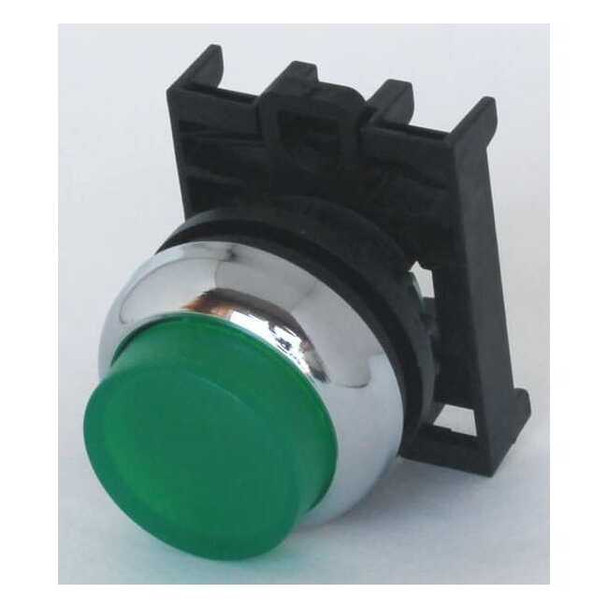 Eaton Illum Push Button Operator,22mm,Green M22M-DLH-G