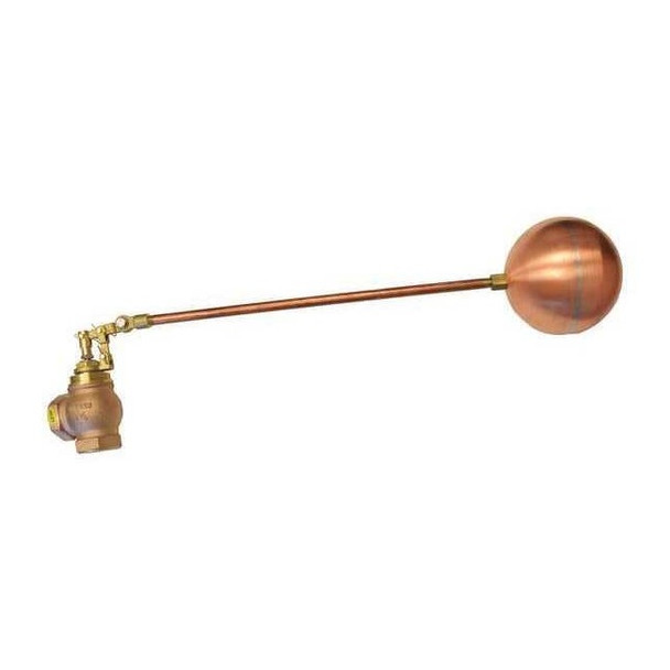 Manufacturer Varies Float Valve,1-1/2" Size,FNPT,18" Rod L ACF150
