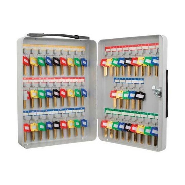 Barska Key Cabinet,50 Keys,Single Key,Steel CB12948