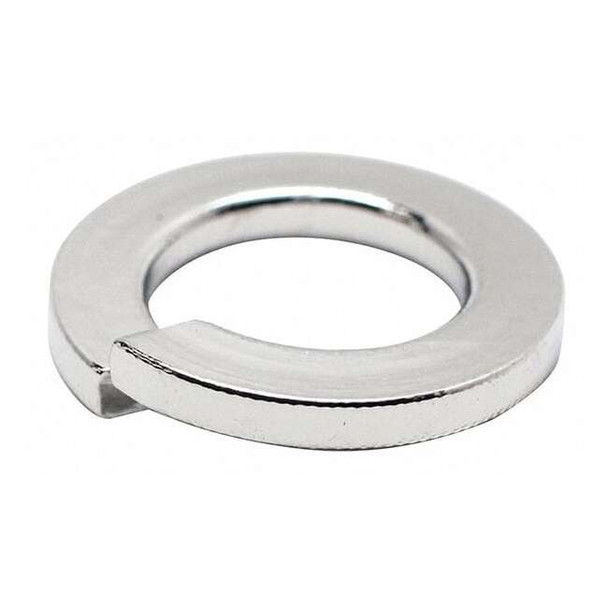 Split Lock Washer, For Screw Size #10 18-8 Stainless Steel, NL-19 Finish, 100 PK