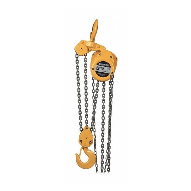 Harrington Manual Chain Hoist,10000 lb.,Lift 15 ft. CF050-15