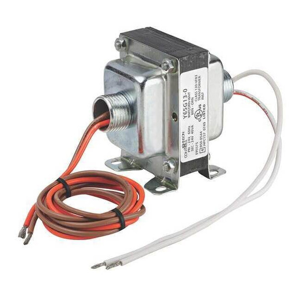 Johnson Controls Class 2 Transformer, 40 VA, Not Rated, 24V AC, 24V AC Y65G13-0