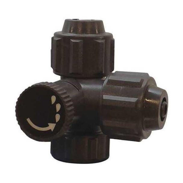 Pulsafeeder Valve,Polypropylene,1/2inTube,Bleeder L3300T03-FPP