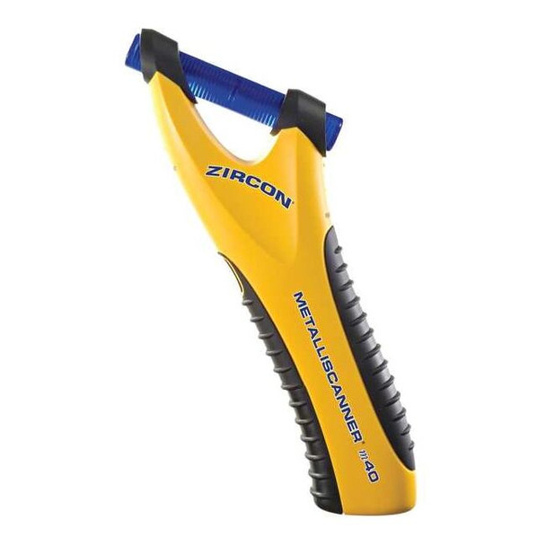Zircon Metal Detector,Electronic,Up to 4 In,9V 64068