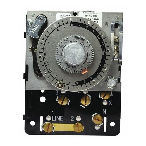 Paragon DefrostControlTimer,1NO/1NC,120-240VAC 8145-20M