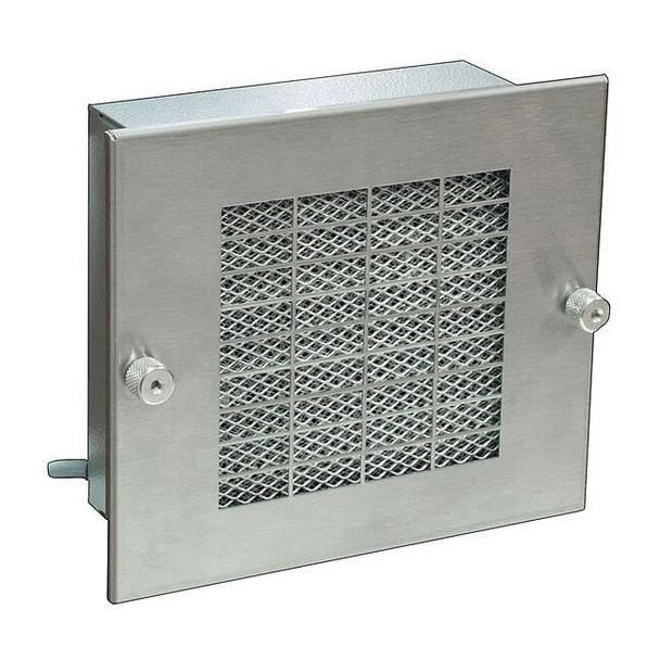Standard Square Axial Fan, 115V AC, 1 Phase, PBT Plastic, 7 5/8 in W.