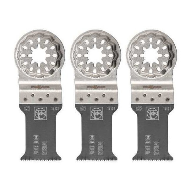 Fein Blades,1-3/16 in. Size,3-68/97 in. L,PK3 63502157270