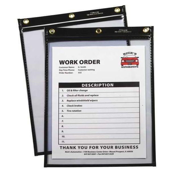 C-Line Products Heavy Duty Shop Ticket Holder,12"H,PK15 50912