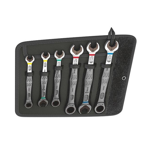 Wera Combination Wrench Set,Metric,6 pcs. 05020022001
