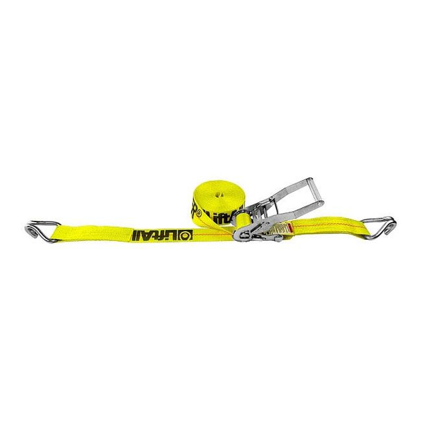Lift-All Cargo Strap,Ratchet,27 ft x 2 In,1600 lb 60513