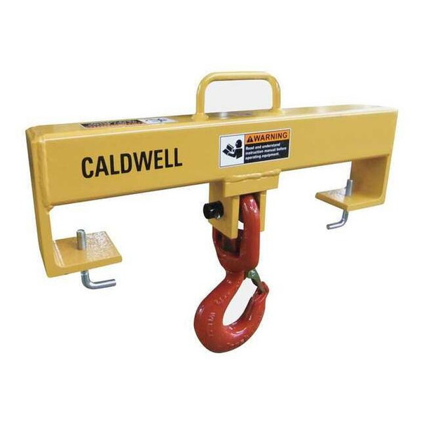 Caldwell Forklift Beam,Swivel Hook,Cap 10,000 lb 10S-5-24