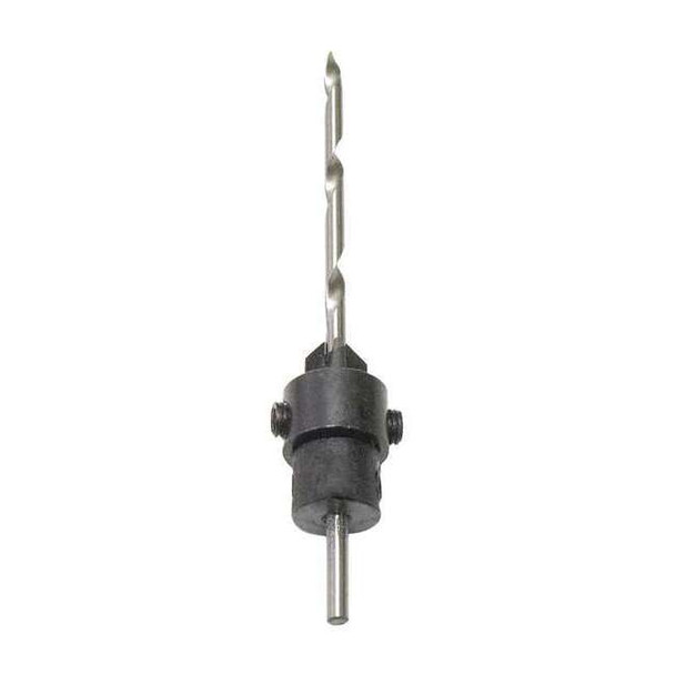 Eazypower Drill/Countersink,3-1/2 in L,Sandblasted 30180