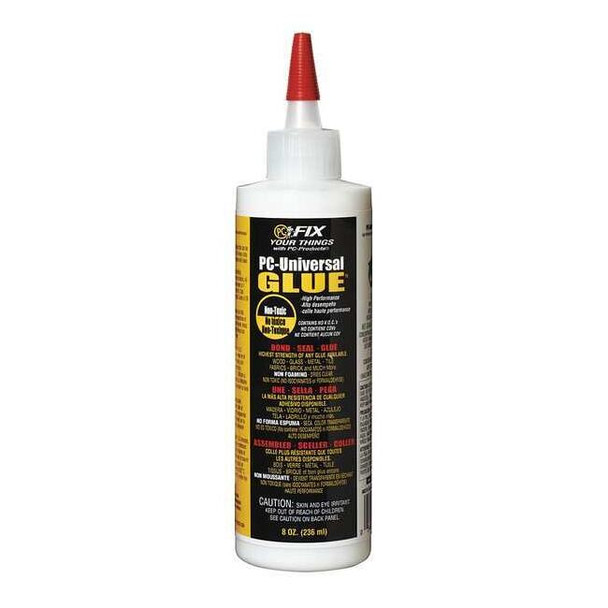 Glue, PC-Universal Series, White, 24 hr Full Cure, 8 oz, Bottle