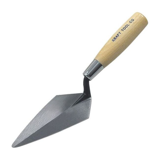 Kraft Tool Pointing Trowel,5 1/2inL,2 1/2inW,Steel GG422