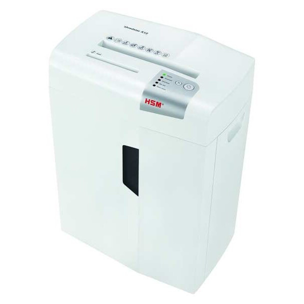 Hsm Paper Shredder, Cross-Cut Style shredstar X12