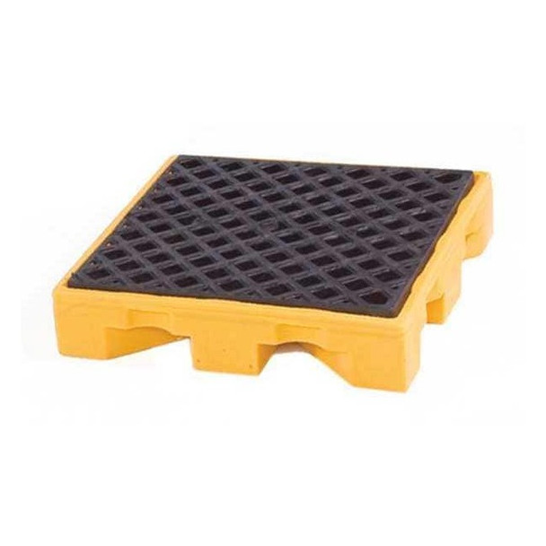 Spill Deck, 11 gal Spill Capacity, 1 Drums, 1,500 lb Load Capacity, Polyethylene