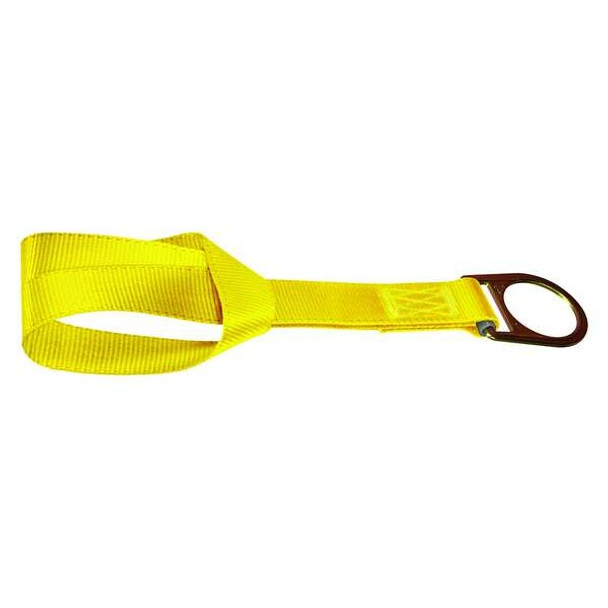 Choker Anchor, 6 ft Length, 425 lb Weigth Capacity, Polyester Anchor, D-Ring