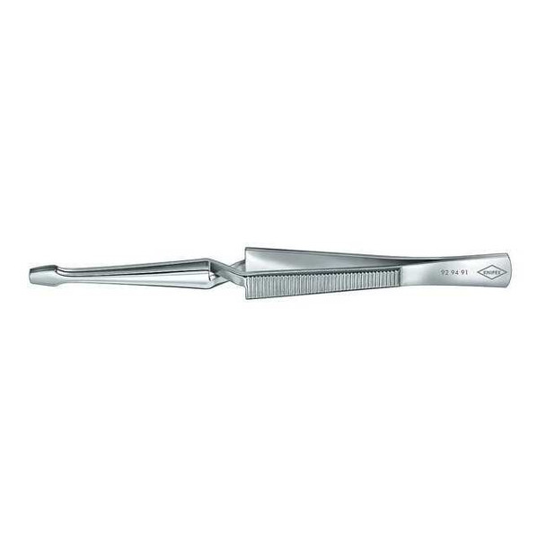 Knipex Cross Over Tweezers,Straight,6-1/4 In 92 94 91