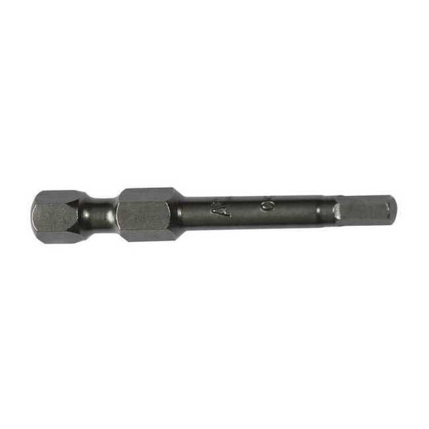 Apex Tool Group Power Bit,Metric,1/4",PK5 AM-3MM-3-5PK