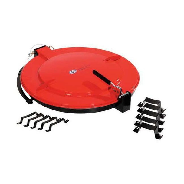 Pig Latching Lid for Poly Drum,Red DRM1084-RD