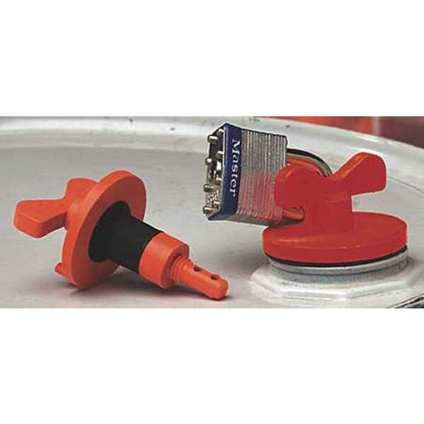 Manufacturer Varies Drum Lock,Black; Red,Nylon,Geolast PNL2