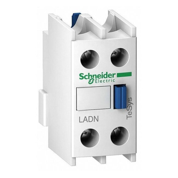 Schneider Electric IEC Contact Block,10A,1NC,1NO LA1KN11
