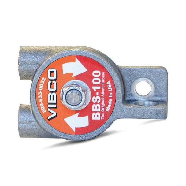 Vibco Pneumatic Vibrator,20 lb,12,000vpm,60psi BBS-100