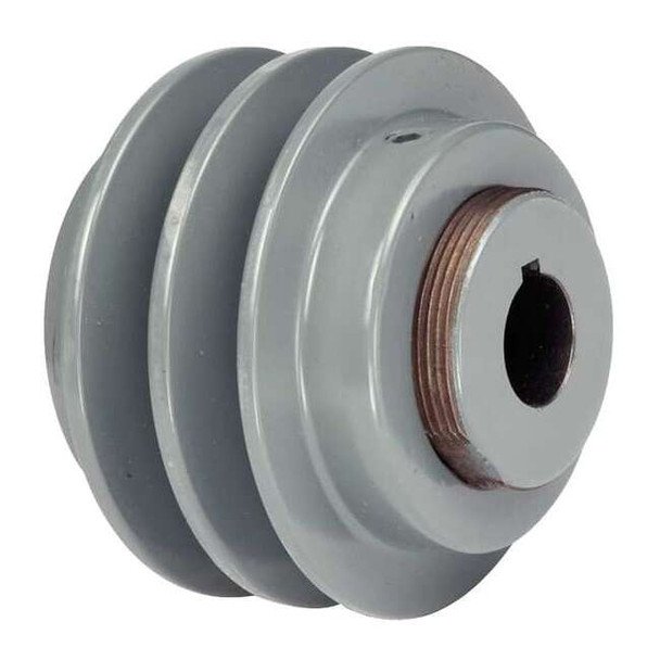Tb Woods 5/8" Fixed Bore 2 Groove Variable Pitch Pulley 4.75" OD 2VP5058