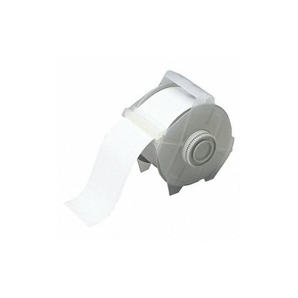 Brady Label Tape Cartridge, White, Labels/Roll: Continuous 76698