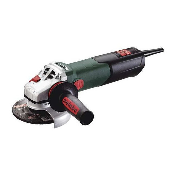 Metabo Angle Grinder,5",13 A,2800 to 11,000 RPM WEV 15-125 QUICK